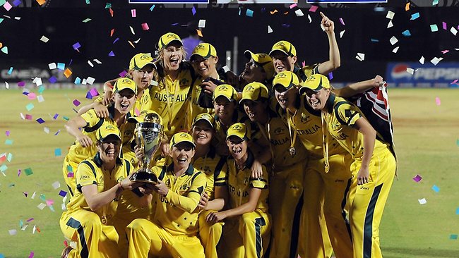 Aus women win cricket World Cup